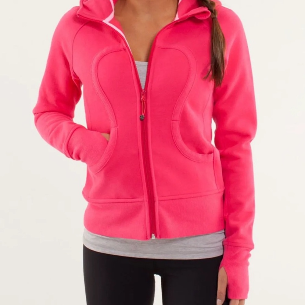 Pink Lululemon Scuba Hoodie